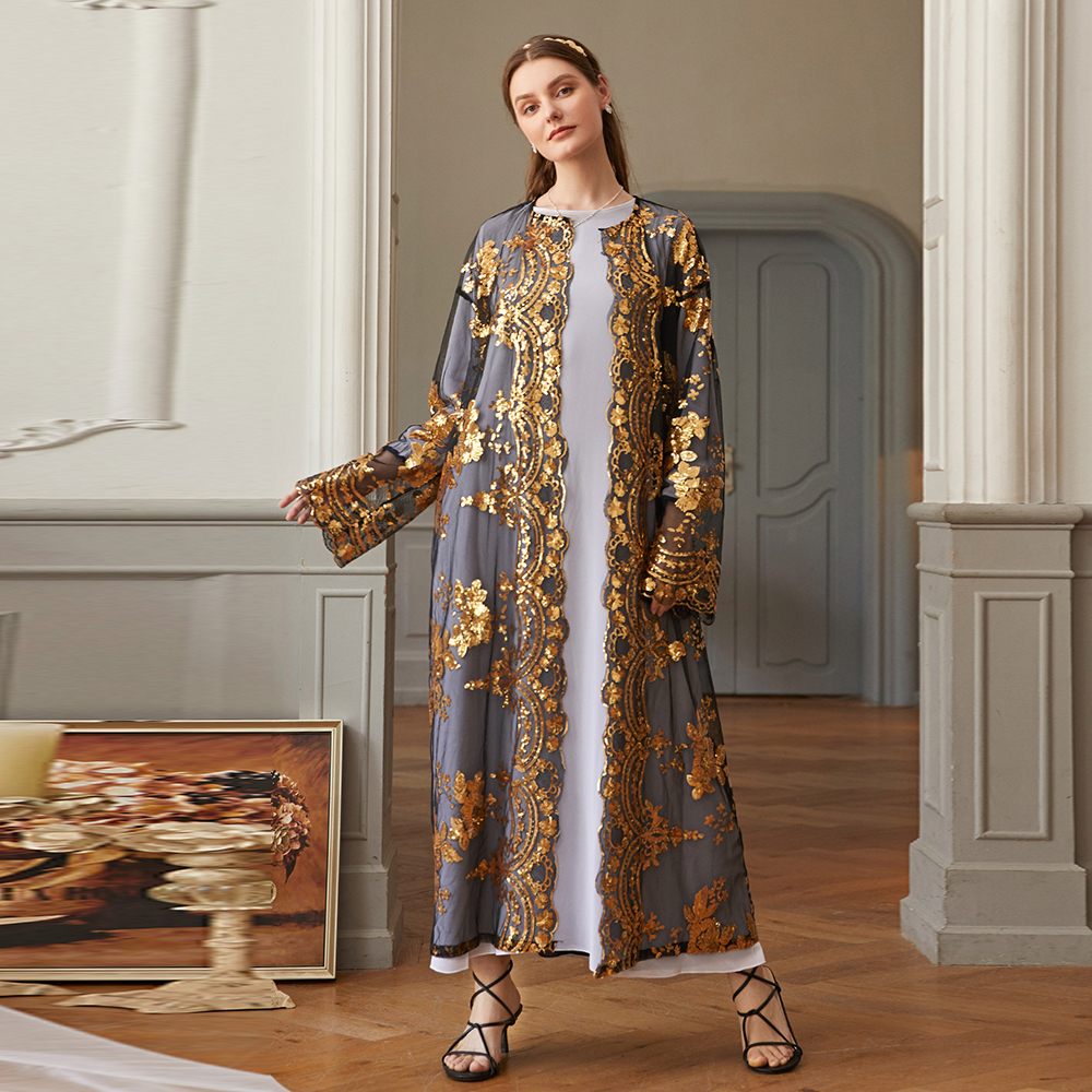 Dubai Kaftan Kimono Abaya Turkey Muslim Fashion Hijab Dress Cardigan American Islam Clothing African Abayas For Women Robe Oman
Dubai Kaftan Kimono Abaya Turkey Muslim Fashion Hijab Dress Cardigan American Islam Clothing African Abayas For Women Robe Oman