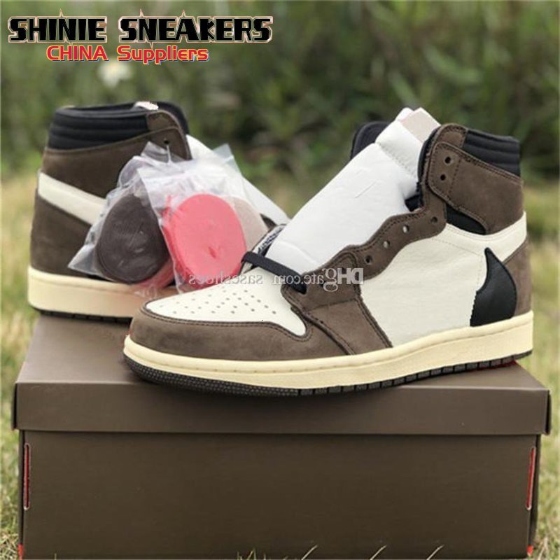 1 High Travis Scotts SP TS One 1s low OG Cactus Jack Sports Shoes Black Men Women Brown Desginer Sneakers
1 High Travis Scotts SP TS One 1s low OG Cactus Jack Sports Shoes Black Men Women Brown Desginer Sneakers