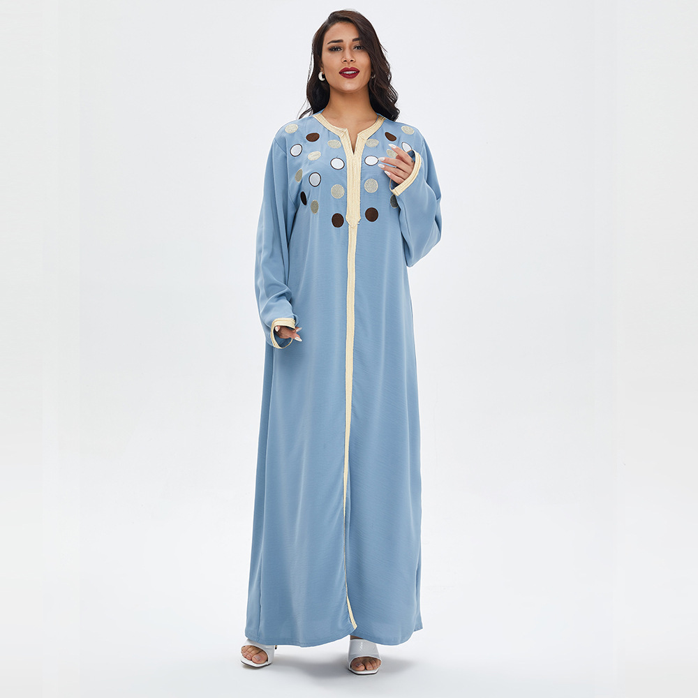 Elegant Muslim Women Dress Islamic Clothing Hooded India Turkey Moroccan Kaftan Abayas Djellaba Modest Party Dresses Vestidos
Elegant Muslim Women Dress Islamic Clothing Hooded India Turkey Moroccan Kaftan Abayas Djellaba Modest Party Dresses Vestidos