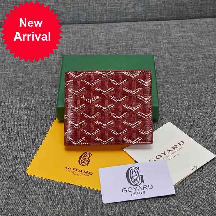 2021 High end bag new Goya short men's and women's green wallet multi card pocket, Red;black
2021 High end bag new Goya short men's and women's green wallet multi card pocket, Red;black