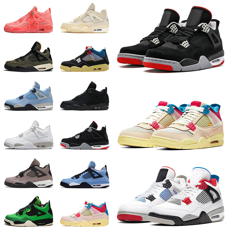 Basketball Jumpman 4 Shoes for Men Women Gift White Oreo Sail University Blue Travis Scotts Cactus Jack Manila Red Thunder Trainers Professi
Basketball Jumpman 4 Shoes for Men Women Gift White Oreo Sail University Blue Travis Scotts Cactus Jack Manila Red Thunder Trainers Professi