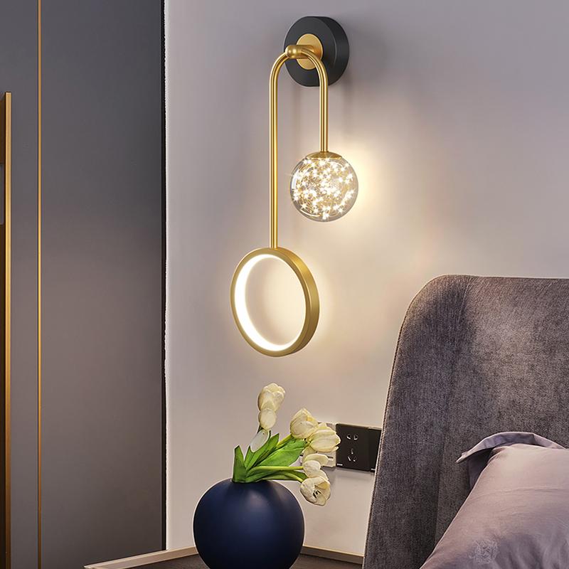 Wall Lamps Nordic Bedroom Bedside Lights LED AC220V Remote Control Lamp For Living Room TV Background Study El Creative Decor 
Wall Lamps Nordic Bedroom Bedside Lights LED AC220V Remote Control Lamp For Living Room TV Background Study El Creative Decor