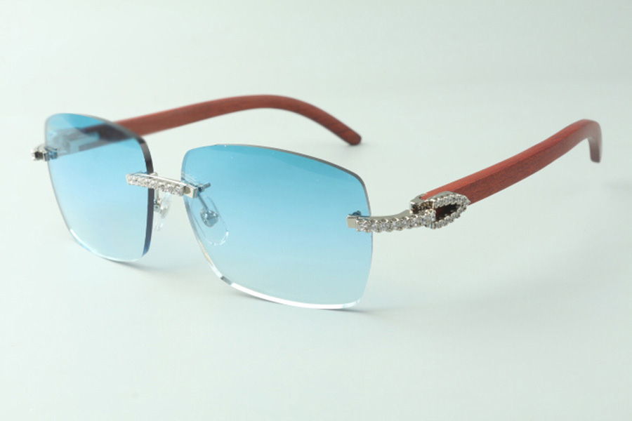 Designer medium diamond sunglasses 3524025 with original wood arms glasses, Direct sales, size: 18-135mm
Designer medium diamond sunglasses 3524025 with original wood arms glasses, Direct sales, size: 18-135mm