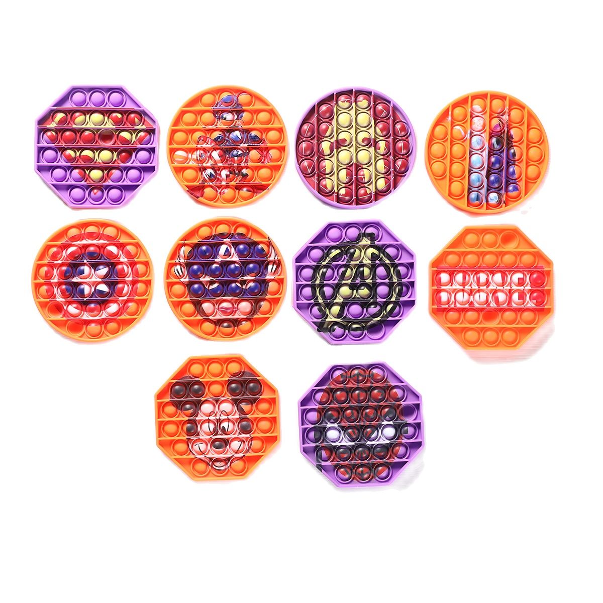 Push Bubble Sensory Toy Autism Needs Squishy Stress Reliever Toys Adult Child Funny Anti-stress Fidget It Decompression Gifts