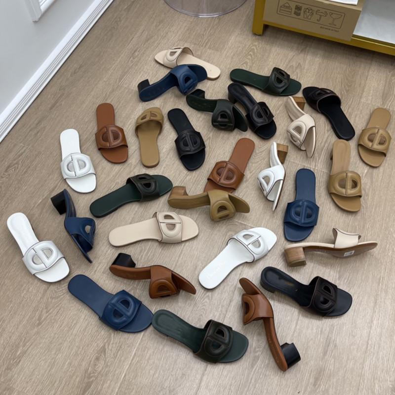 Sandals 2021 Womens Elegant Flat Slide Slipper Luxury Designer Leather Summer Low Heel Slip On Mule Sandal Shoes Size 34-44, Wht heels no box
Sandals 2021 Womens Elegant Flat Slide Slipper Luxury Designer Leather Summer Low Heel Slip On Mule Sandal Shoes Size 34-44, Wht heels no box