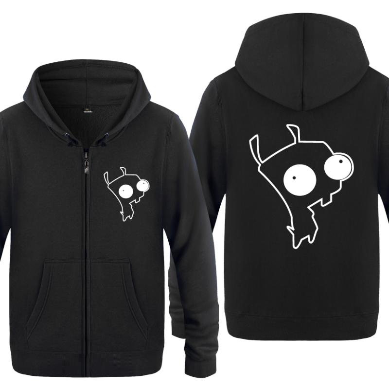 Men's Hoodies & Sweatshirts Invader Zim Dog Gir Cute Cartoon Men 2022 Mens Zipper Hooded Fleece Cardigans, Black
Men's Hoodies & Sweatshirts Invader Zim Dog Gir Cute Cartoon Men 2022 Mens Zipper Hooded Fleece Cardigans, Black