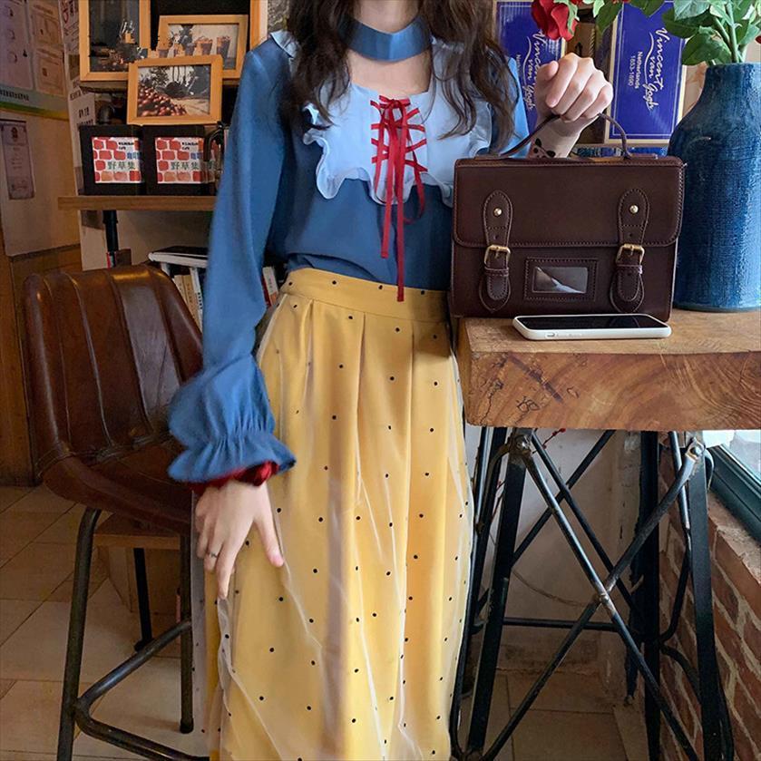 lolita skirt fairy tale two women tracksuits piece set japanese style mori girl sweet womens clothing bow dot fashion, Gray
lolita skirt fairy tale two women tracksuits piece set japanese style mori girl sweet womens clothing bow dot fashion, Gray