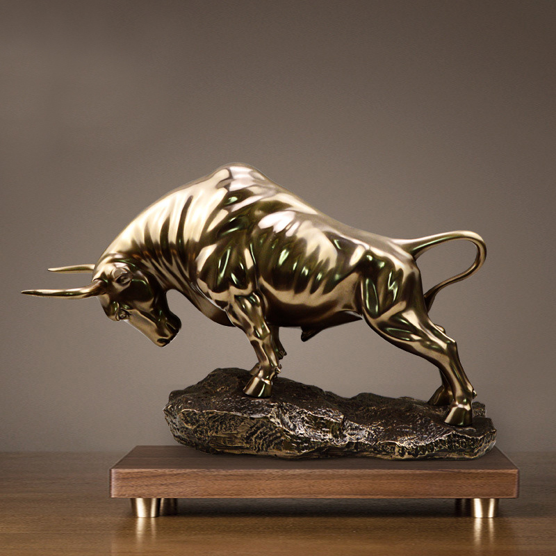 NEW Golden Wall Bull Figurine Street Sculptu cold cast copperMarket Home Decoration Gift for Office Decoration Craft Ornament
NEW Golden Wall Bull Figurine Street Sculptu cold cast copperMarket Home Decoration Gift for Office Decoration Craft Ornament