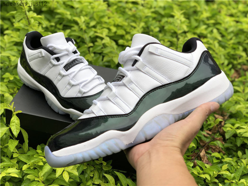Jumpman 11 Low Easter Basketball Shoes WHITE BLACK Real Carbon Fiber 11s Running Sneakers Men Sport Trainers Come With Box
Jumpman 11 Low Easter Basketball Shoes WHITE BLACK Real Carbon Fiber 11s Running Sneakers Men Sport Trainers Come With Box