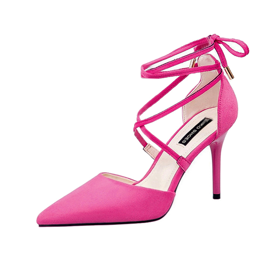 High Quality Women Pumps Sexy Heels Wedding Shoes Pointed Toe Stiletto Bow Female Fashion Heel Pink, Black
High Quality Women Pumps Sexy Heels Wedding Shoes Pointed Toe Stiletto Bow Female Fashion Heel Pink, Black