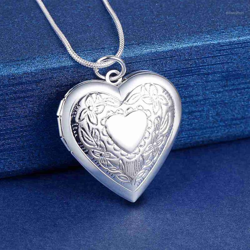 Sterling Silver Necklace 18 Inches Heart Po Frame Pendant For Women Fashion Trend Jewelry Wedding Holiday Gifts Chains
Sterling Silver Necklace 18 Inches Heart Po Frame Pendant For Women Fashion Trend Jewelry Wedding Holiday Gifts Chains