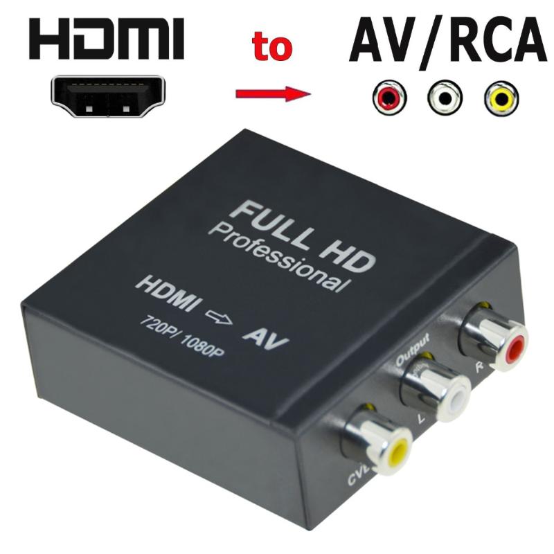 Audio Cables & Connectors Aikexin To AV 3RCA CVBS Composite Video Converter 1080P Mini 2AV Adapter Support PAL/ NTSC RCA
Audio Cables & Connectors Aikexin To AV 3RCA CVBS Composite Video Converter 1080P Mini 2AV Adapter Support PAL/ NTSC RCA