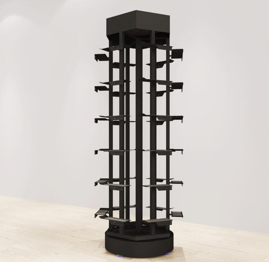 Shoe display racks Commercial Furniture floor type shoes shop rack clothing store iron shelf multi-layer storage shelfs