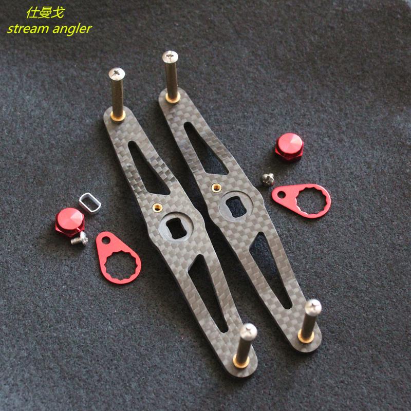 Longer Carbon Handle For Baitcasting Reel 115mm Length Faster Line-up Rocker Arm Suitable High-speed Ratio Fit A D S Reels
Longer Carbon Handle For Baitcasting Reel 115mm Length Faster Line-up Rocker Arm Suitable High-speed Ratio Fit A D S Reels