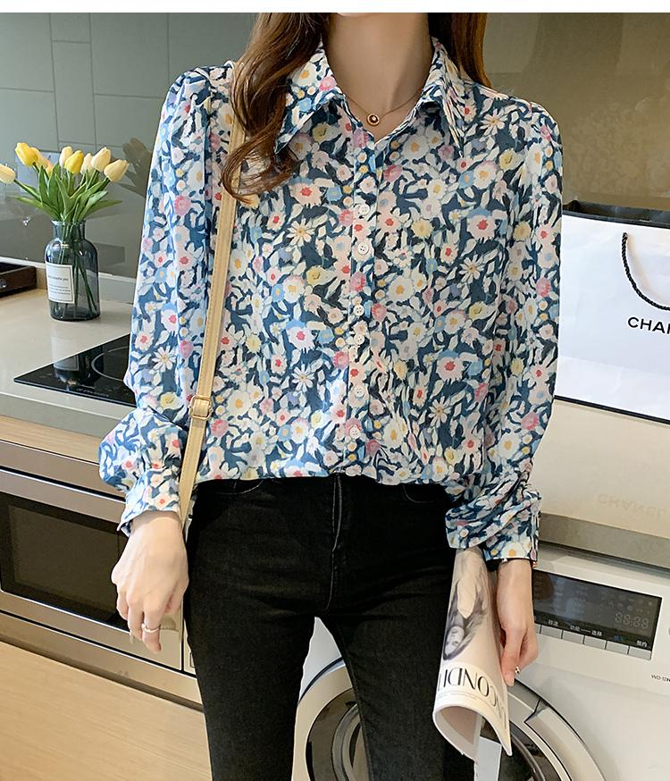 Women's Blouses & Shirts Floral Shirt Female Lantern Sleeve Retro Design Sense Niche 2021 Wild Long-sleeved, White
Women's Blouses & Shirts Floral Shirt Female Lantern Sleeve Retro Design Sense Niche 2021 Wild Long-sleeved, White