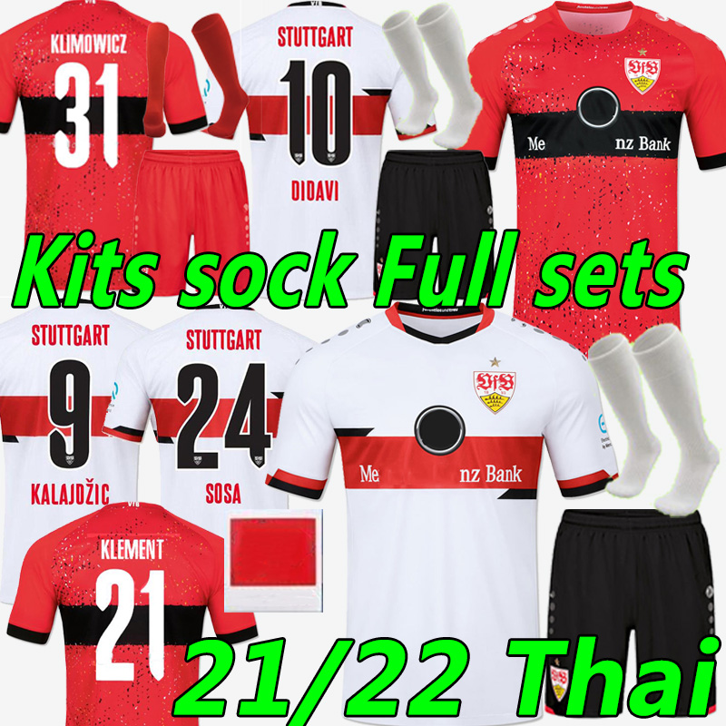 2021 2022 VFB Stuttgart soccer jerseys KALAJDZIC DIDAVI WAMANGITUKA Gomez GONZALEZ MANGALA Men Kids Kits sock Full sets Football shirt Männer Kinder 21/22, Away kids
2021 2022 VFB Stuttgart soccer jerseys KALAJDZIC DIDAVI WAMANGITUKA Gomez GONZALEZ MANGALA Men Kids Kits sock Full sets Football shirt Männer Kinder 21/22, Away kids