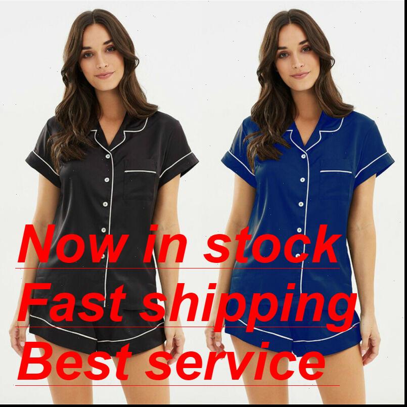 wwomens satin silk pajamas womens sleepwears set short sleeve button down pj sleepwear loungewear 2pcs pjs with pocket casual outfits, Black;red
wwomens satin silk pajamas womens sleepwears set short sleeve button down pj sleepwear loungewear 2pcs pjs with pocket casual outfits, Black;red