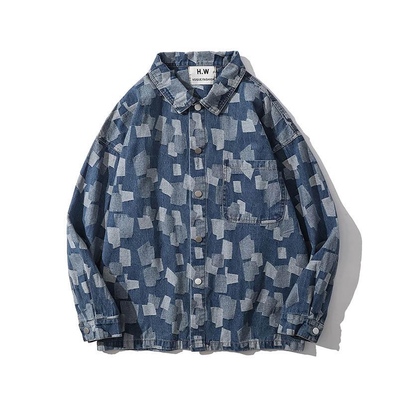 Men's Jackets KIOVNO Men Hip Hop Irregular Patchwork Denim Spring Streetwear Plaid Outwear Tops For Male Punk Style, Black
Men's Jackets KIOVNO Men Hip Hop Irregular Patchwork Denim Spring Streetwear Plaid Outwear Tops For Male Punk Style, Black