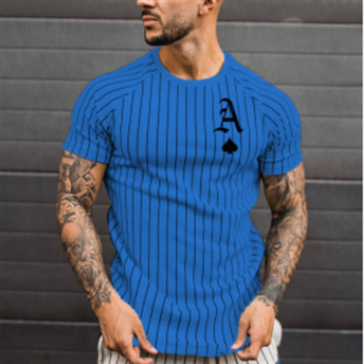 t-shirt summer new men's loose poker spade a digital printed street trend short sve t-shirtur2s, White;black
t-shirt summer new men's loose poker spade a digital printed street trend short sve t-shirtur2s, White;black