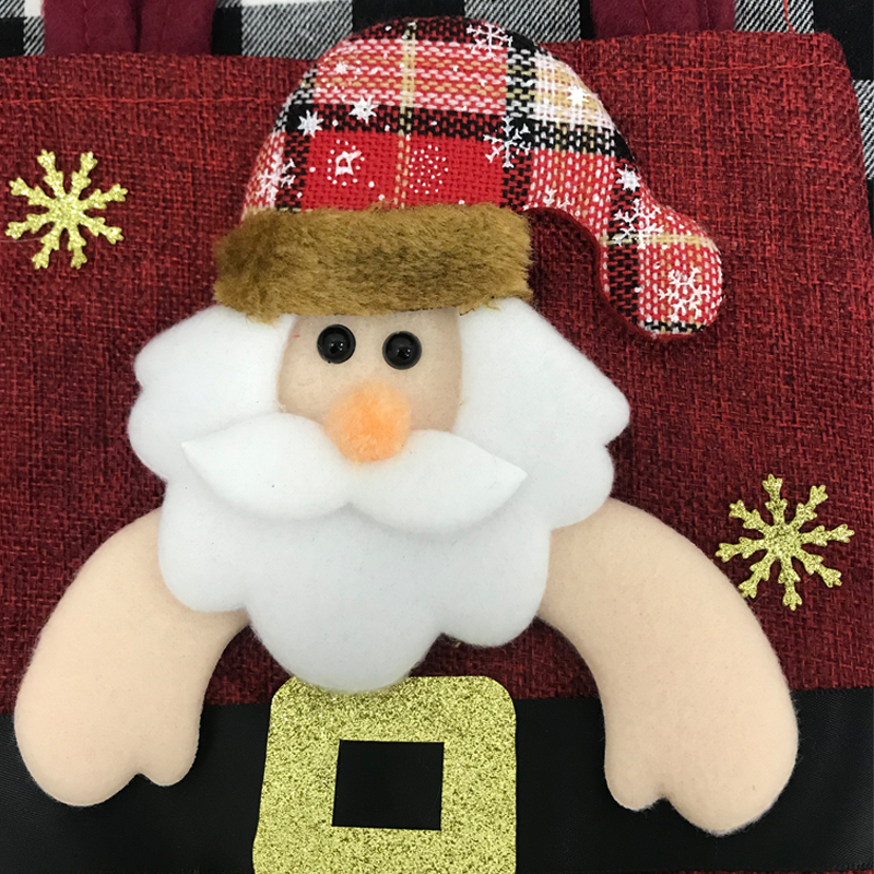 candy bag gift old man snowman deer bear Christmas Decorations Free shipping