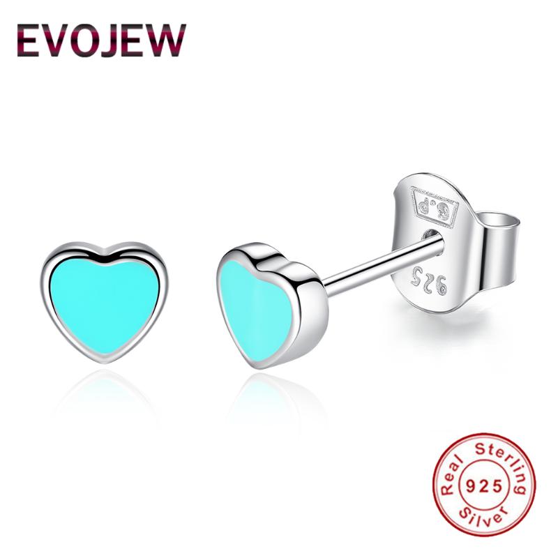 Stud EVOJEW Simple 925 Sterling Silver Pink And Blue Enamel Heart Earrings Causal Party Cute Fashion Jewelry Mini Earring
Stud EVOJEW Simple 925 Sterling Silver Pink And Blue Enamel Heart Earrings Causal Party Cute Fashion Jewelry Mini Earring