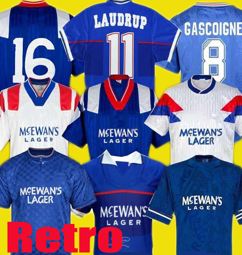 1994 95 1996 97 Glasgow Retro Rangers soccer jerseys kit 1984 87 90 92 93 94 99 2001 02 03 GASCOIGNE vintage Classic football shirt Uniforms top, 2020-21 home full set
1994 95 1996 97 Glasgow Retro Rangers soccer jerseys kit 1984 87 90 92 93 94 99 2001 02 03 GASCOIGNE vintage Classic football shirt Uniforms top, 2020-21 home full set