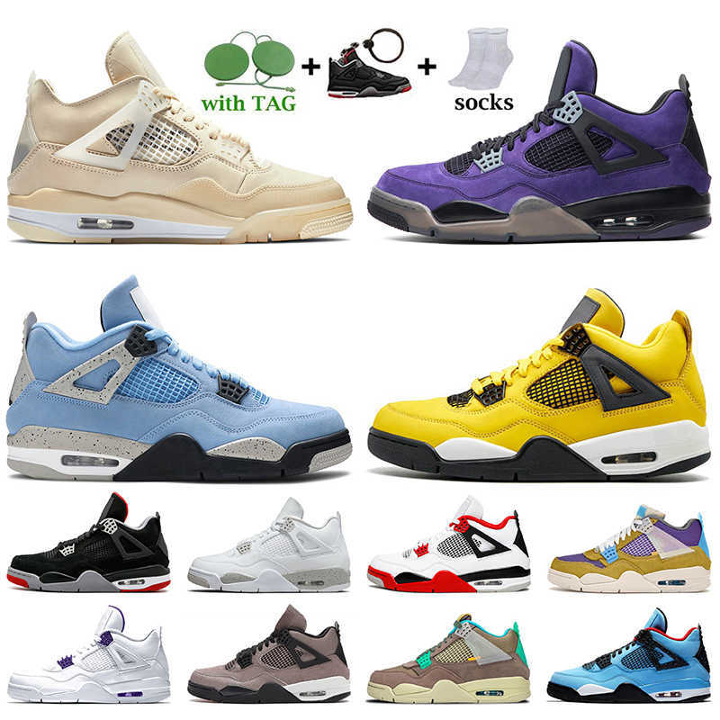 Womens Mens Jodan 4 Basketball Shoes Jorden 4s Travis Scotts Jumpman Trainers Sail Lightnights White Oreo Off University Blue Taupe Haze, D34 36-47
Womens Mens Jodan 4 Basketball Shoes Jorden 4s Travis Scotts Jumpman Trainers Sail Lightnights White Oreo Off University Blue Taupe Haze, D34 36-47