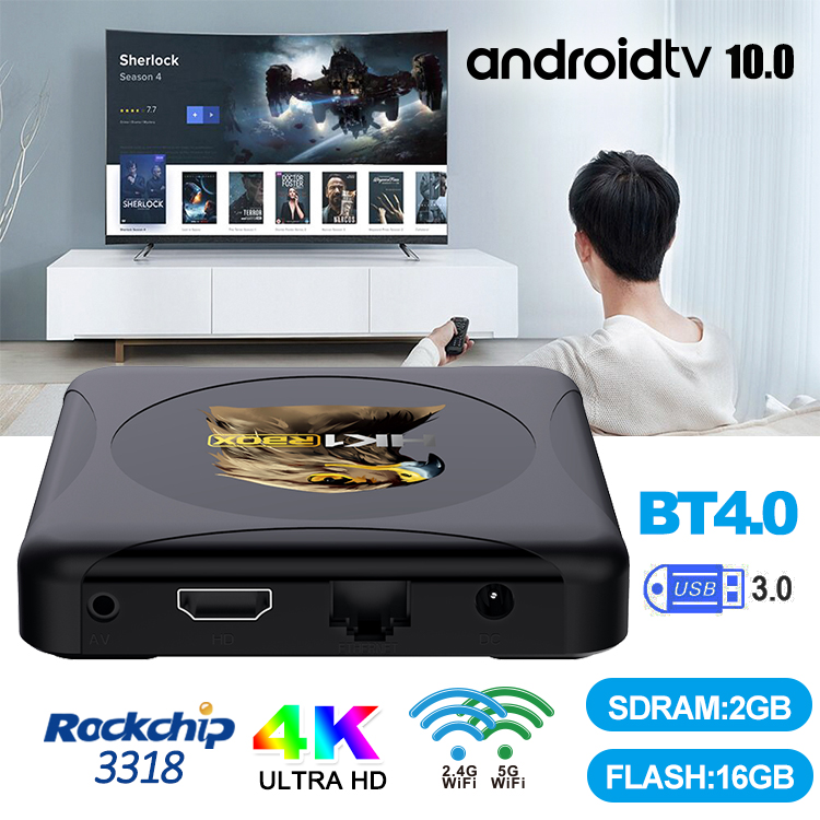 R1 MINI Android 10.0 TV Box RK3318 Quad-Core 2/4GB 16/32/64GB Dual Wifi BT 4.0 Set Top Receiver
R1 MINI Android 10.0 TV Box RK3318 Quad-Core 2/4GB 16/32/64GB Dual Wifi BT 4.0 Set Top Receiver