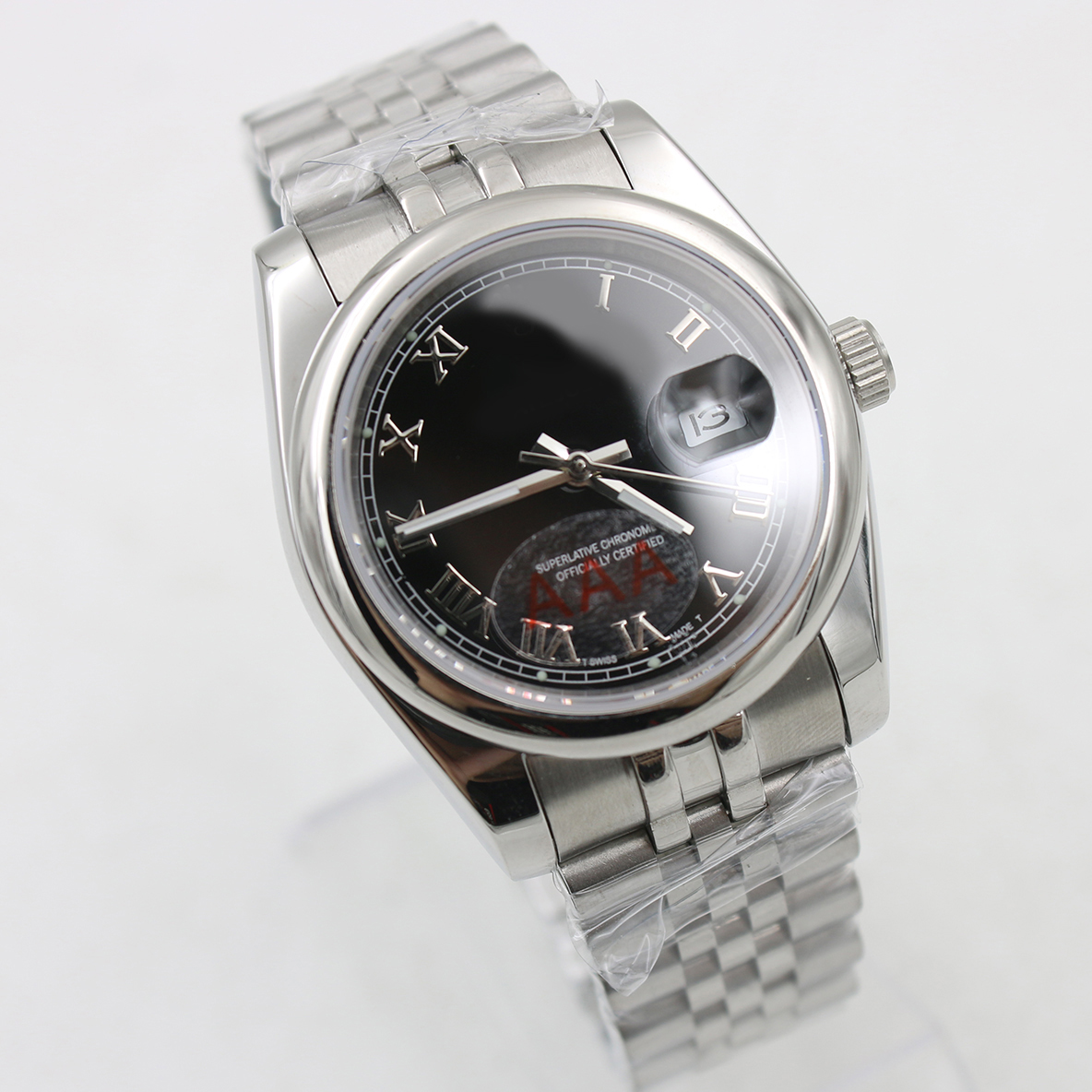 luxury watch men wristwatch 2813 36mm automatic mechanical Luminous Jubilee No battery sweeping Date stainless steel watches 3A 127, #watch(no box)
luxury watch men wristwatch 2813 36mm automatic mechanical Luminous Jubilee No battery sweeping Date stainless steel watches 3A 127, #watch(no box)