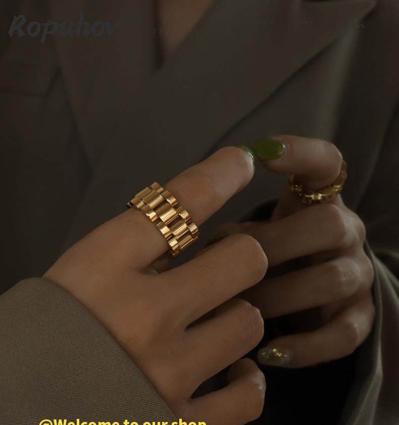 Cluster Rings Ropuhov 2021 925 Silver European American Chomel Exaggerated Hip Hop Chain B Letter Necklace Tassel Collar Steel, Golden;silver
Cluster Rings Ropuhov 2021 925 Silver European American Chomel Exaggerated Hip Hop Chain B Letter Necklace Tassel Collar Steel, Golden;silver