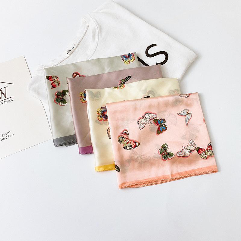 Small Fresh Butterfly Print Female Summer Imitation Silk Simple Atmosphere Wild Fashion Temperament Scarf D25 Scarves, Blue;gray
Small Fresh Butterfly Print Female Summer Imitation Silk Simple Atmosphere Wild Fashion Temperament Scarf D25 Scarves, Blue;gray