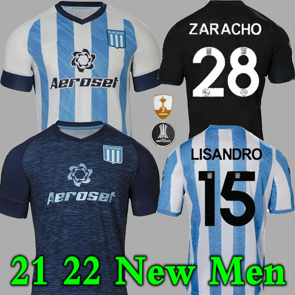21/22 Racing Club soccer Jerseys 2021 2022 home away shirts CHANCALAY ROJAS LISANDRO football jersey COPETTI RENIERO FERTOLI uniforms Camiseta de Avellaneda, 21 22 away adult
21/22 Racing Club soccer Jerseys 2021 2022 home away shirts CHANCALAY ROJAS LISANDRO football jersey COPETTI RENIERO FERTOLI uniforms Camiseta de Avellaneda, 21 22 away adult