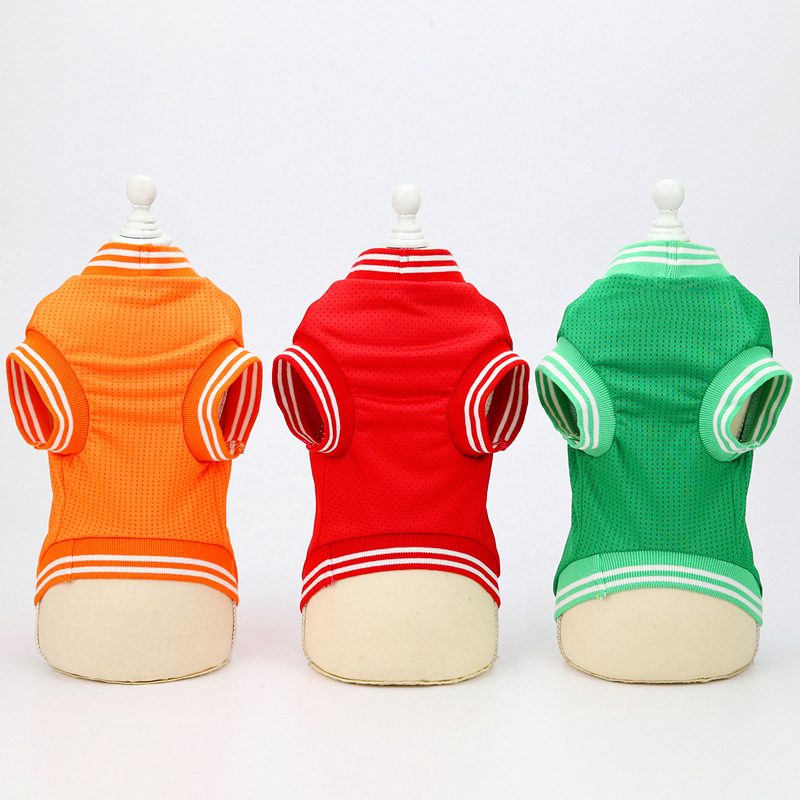Dog Apparel Vest Basketball Jersey Cool Breathable Pet Cat Clothes Puppy Sportswear Spring Summer Fashion Shirt Large Dogs XL