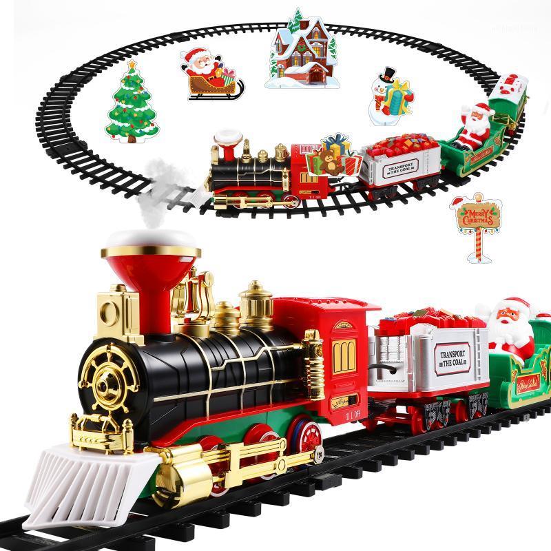 Christmas Decorations 2022 Brand Train Set Electric Toy With Sound Light Railway Tracks For Kids Gift Under The Tree
Christmas Decorations 2022 Brand Train Set Electric Toy With Sound Light Railway Tracks For Kids Gift Under The Tree
