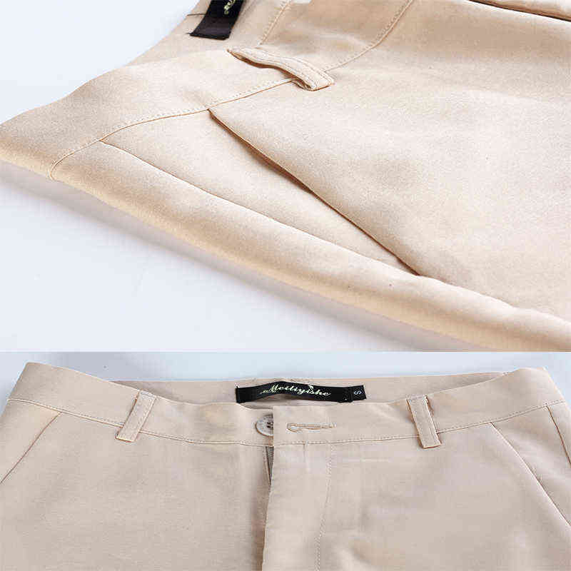 Women Autumn Cute 20 Candy Colors Pencil Pants Elegant Basic Stretch Plus Size Mom Leggings Fashion Casual Trousers 211115