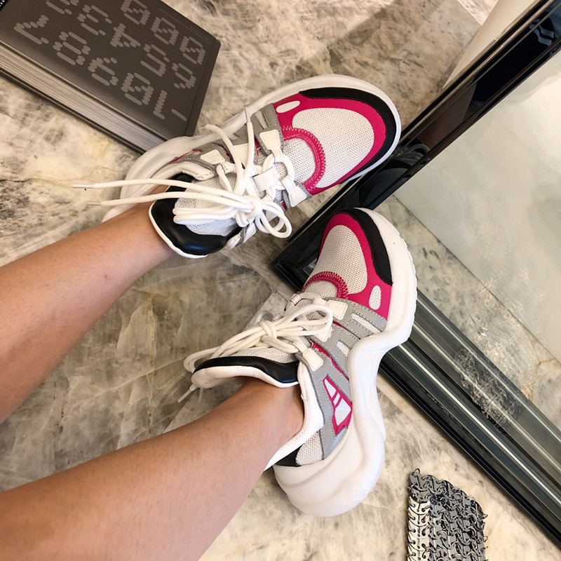 Arrival Women Walking Sneaker Technical Mesh Sneakers Classic Platform Shoes Grils Lace-up Trainers 35-45, 01
Arrival Women Walking Sneaker Technical Mesh Sneakers Classic Platform Shoes Grils Lace-up Trainers 35-45, 01