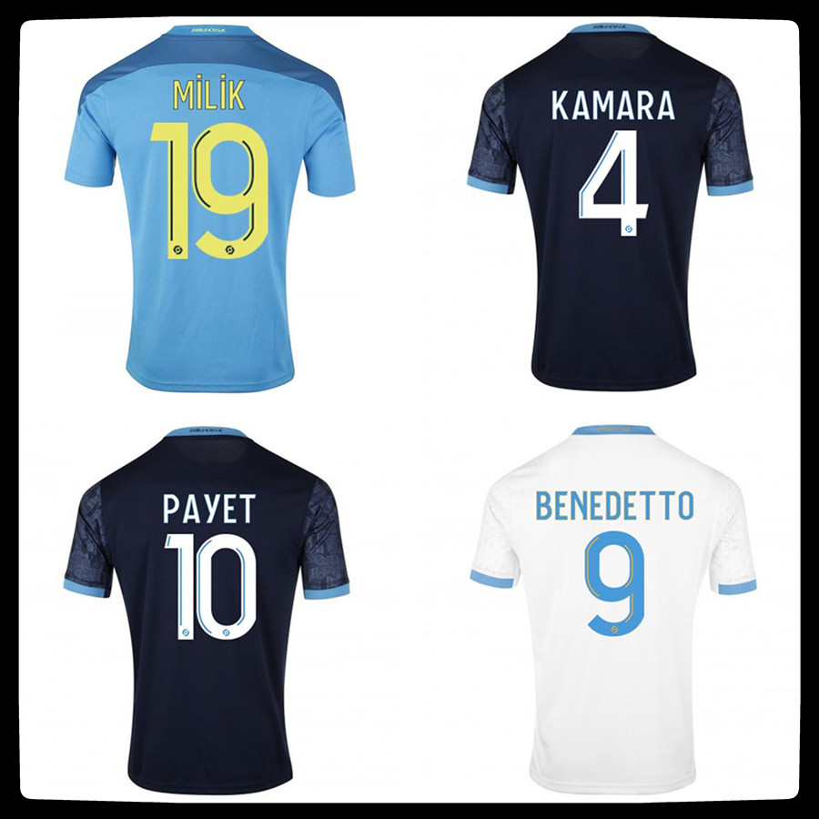 21-22 Marse soccer jersey 2021 2022 OM MILIK maillot foot CUISANCE BENEDETTO KAMARA football shirt THAUVIN PAYET, Black;yellow
21-22 Marse soccer jersey 2021 2022 OM MILIK maillot foot CUISANCE BENEDETTO KAMARA football shirt THAUVIN PAYET, Black;yellow
