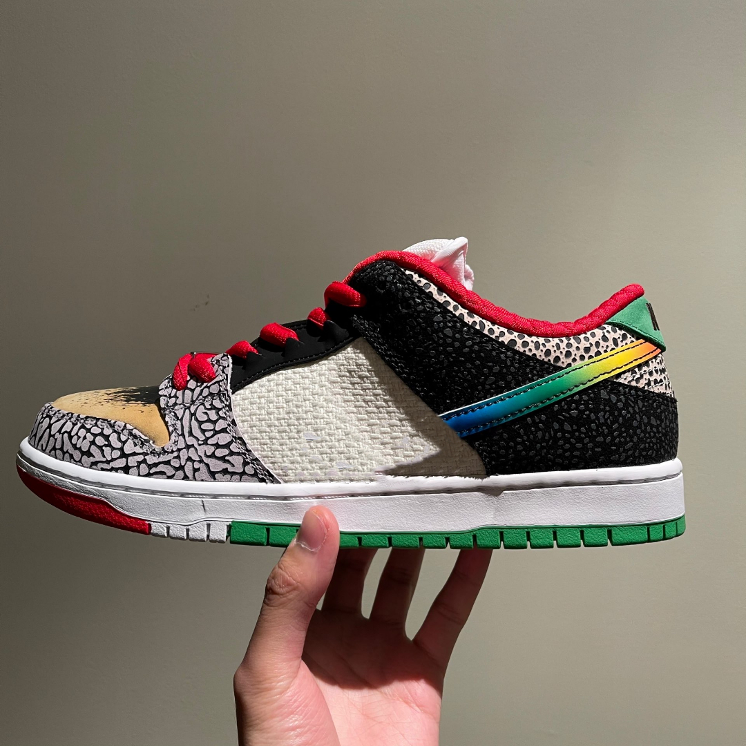 High Quality SB Dunks Low Pro QS What The Paul Skateboard Shoes Men Women Color Stitching Asymmetric Mandarin Duck Casual Sport Sneakers CZ2239-60
High Quality SB Dunks Low Pro QS What The Paul Skateboard Shoes Men Women Color Stitching Asymmetric Mandarin Duck Casual Sport Sneakers CZ2239-60