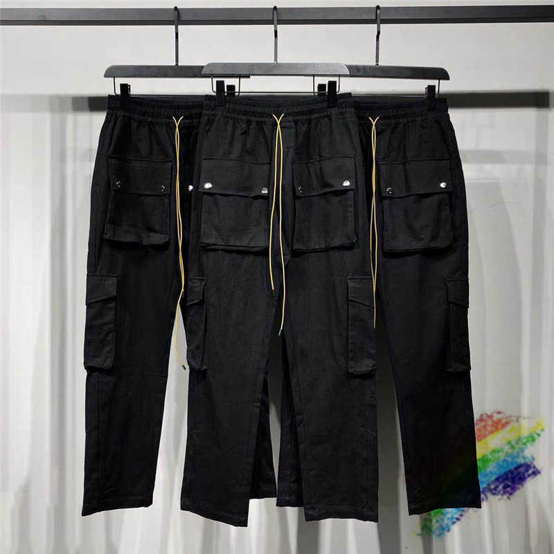 Black RHUDE Pants Men Women 1:1 Best Quality Cargo Multifunctional Flap pockets Overalls X0628
Black RHUDE Pants Men Women 1:1 Best Quality Cargo Multifunctional Flap pockets Overalls X0628