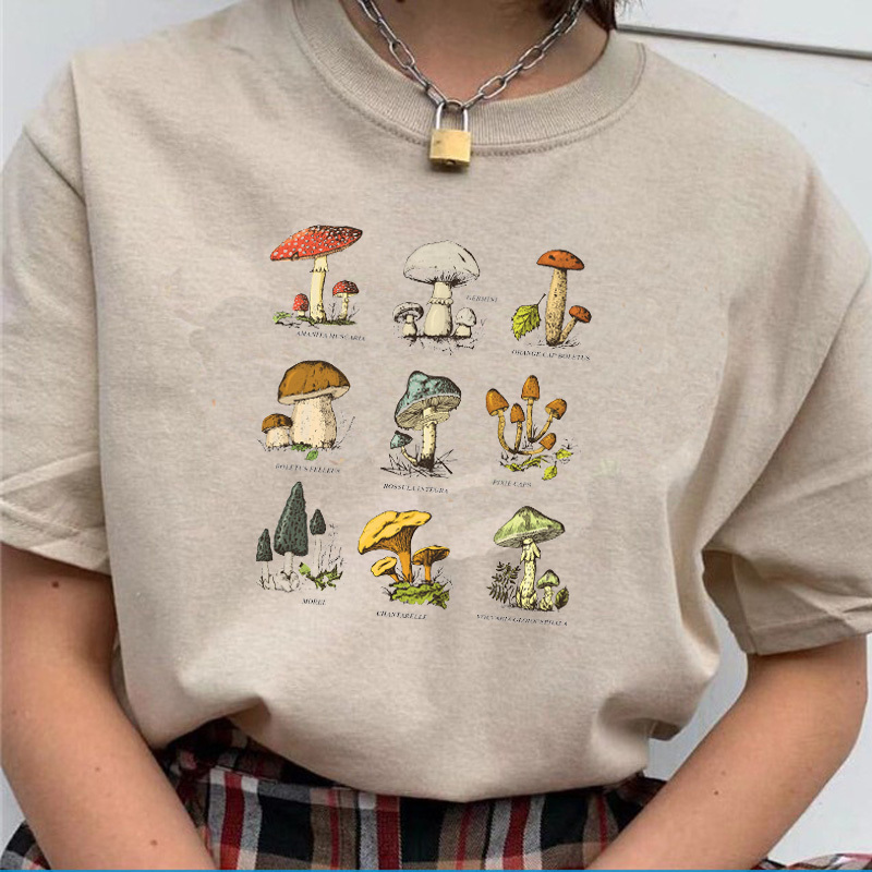 Mushroom Printed Vintage Fashion Kawaii Aesthetic Grunge Egirl Edgy Graphic Tee Tops Women Oversized T Shirt Streetwear Clothes 210518, Yellow t shirt
Mushroom Printed Vintage Fashion Kawaii Aesthetic Grunge Egirl Edgy Graphic Tee Tops Women Oversized T Shirt Streetwear Clothes 210518, Yellow t shirt