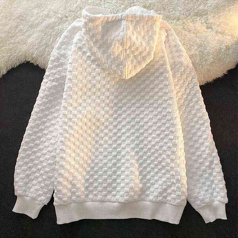 FESTY KARY Fashion Spring Autumn Women Hoodies Long Sleeve Letter Printed Loose Casual Zip up Hooded Sweatshirt for Women 211109