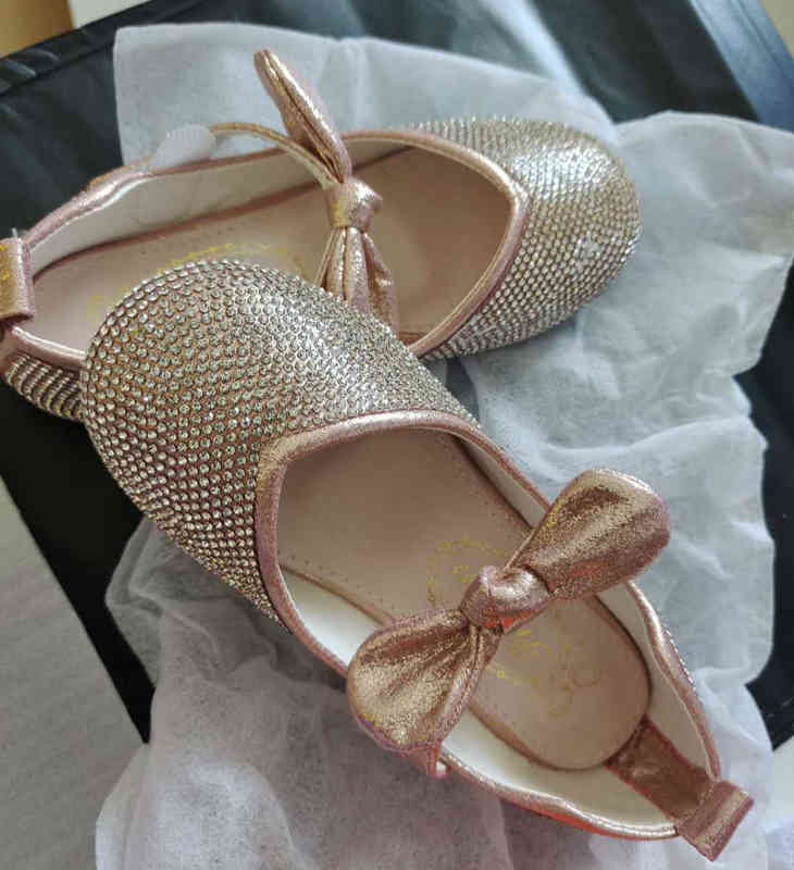 Cute Kids Girls Shoes Leather Princess for Casual Glitter Diamond Bow Children Loafers 211230