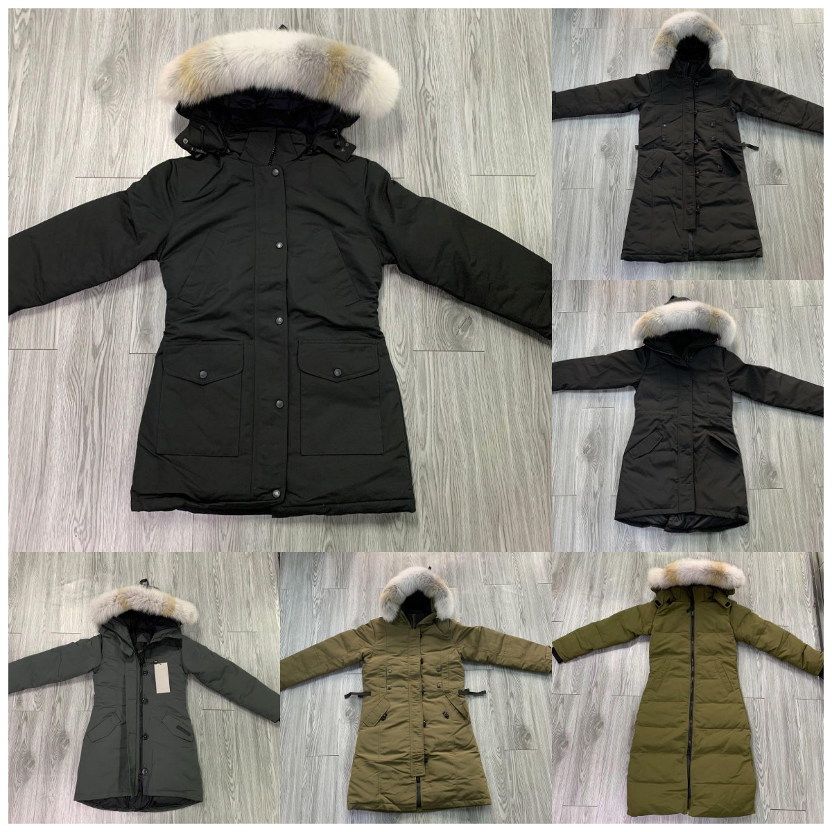 New Canada Women Winter Down Bomber Jacket Thicken White Wolf Fur Fourrure Fluffy Hooded Coat Manteau Outdoor Classic Windproof Cold Warm Parkas E0508 Size -2XL, Dustbag
New Canada Women Winter Down Bomber Jacket Thicken White Wolf Fur Fourrure Fluffy Hooded Coat Manteau Outdoor Classic Windproof Cold Warm Parkas E0508 Size -2XL, Dustbag