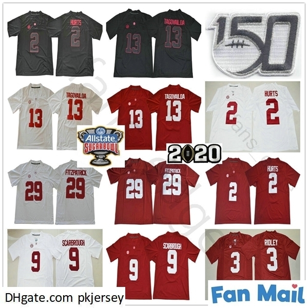 NCAA Alabama Crimson Tide #13 Tua Tagovailoa Jersey 2 Jalen Hurts 3 Ridley 9 Bo Scarbrough 29 Minkah Fitzpatrick 150th Football Jerseys, Black
NCAA Alabama Crimson Tide #13 Tua Tagovailoa Jersey 2 Jalen Hurts 3 Ridley 9 Bo Scarbrough 29 Minkah Fitzpatrick 150th Football Jerseys, Black