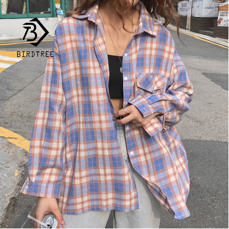 New Arrival Women Vintage Plaid Oversized Blouse Batwing Sleeve Turn Down Collar Purple Shirt Button Up Casual Tops T04001F, Yellow plaid
New Arrival Women Vintage Plaid Oversized Blouse Batwing Sleeve Turn Down Collar Purple Shirt Button Up Casual Tops T04001F, Yellow plaid