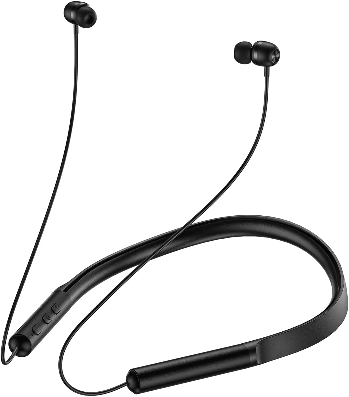 WK 5.0 Bluetooth Headphones Sports Neckband Magnetic Wireless Headset Stereo Earbuds Music Metal Headphones With Mic For All Phones, Black
WK 5.0 Bluetooth Headphones Sports Neckband Magnetic Wireless Headset Stereo Earbuds Music Metal Headphones With Mic For All Phones, Black