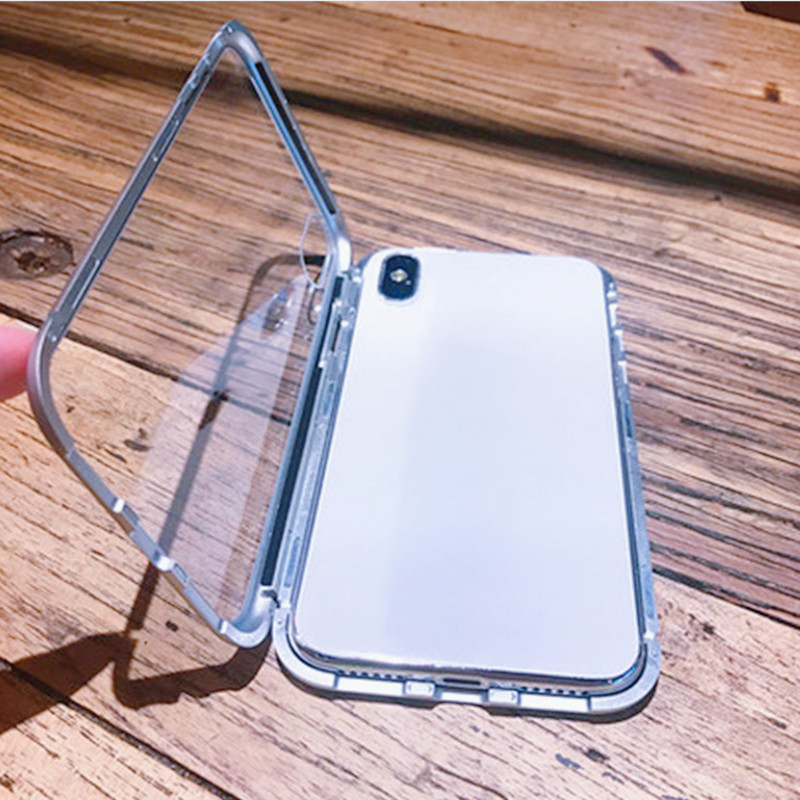 360 Full Magnetic Cases For iPhone Xs Xr 8 Plus 11 12 mini 13Pro Max Case Aluminum Metal Bumper Tempered Glass Camera Protector Cover Coque
360 Full Magnetic Cases For iPhone Xs Xr 8 Plus 11 12 mini 13Pro Max Case Aluminum Metal Bumper Tempered Glass Camera Protector Cover Coque
