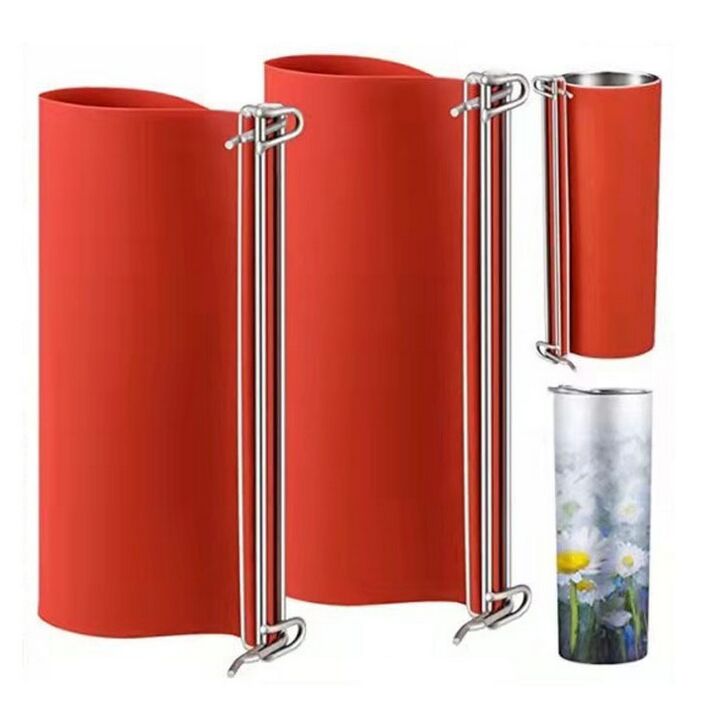 Silicone Wrap for Sublimation Tumblers Mug Clamp 3D Sublimation Fixture of Tumblers Printing in Oven (30 OZ)
Silicone Wrap for Sublimation Tumblers Mug Clamp 3D Sublimation Fixture of Tumblers Printing in Oven (30 OZ)