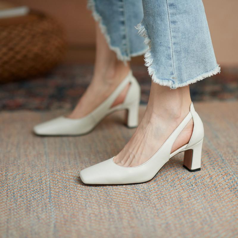 Dress Shoes Elegant Shallow Pumps For Women 2021 High Heels Female Calssical Spring Summer Autumn Wedding Party Women'S Close Heel, Ivory
Dress Shoes Elegant Shallow Pumps For Women 2021 High Heels Female Calssical Spring Summer Autumn Wedding Party Women'S Close Heel, Ivory