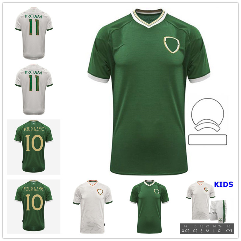 2021 Ireland soccer jersey 20 21 FAI national football team DUFFY McClean DOHERTY HENDRICK uniform shirt men+kids away, Away+patch
2021 Ireland soccer jersey 20 21 FAI national football team DUFFY McClean DOHERTY HENDRICK uniform shirt men+kids away, Away+patch